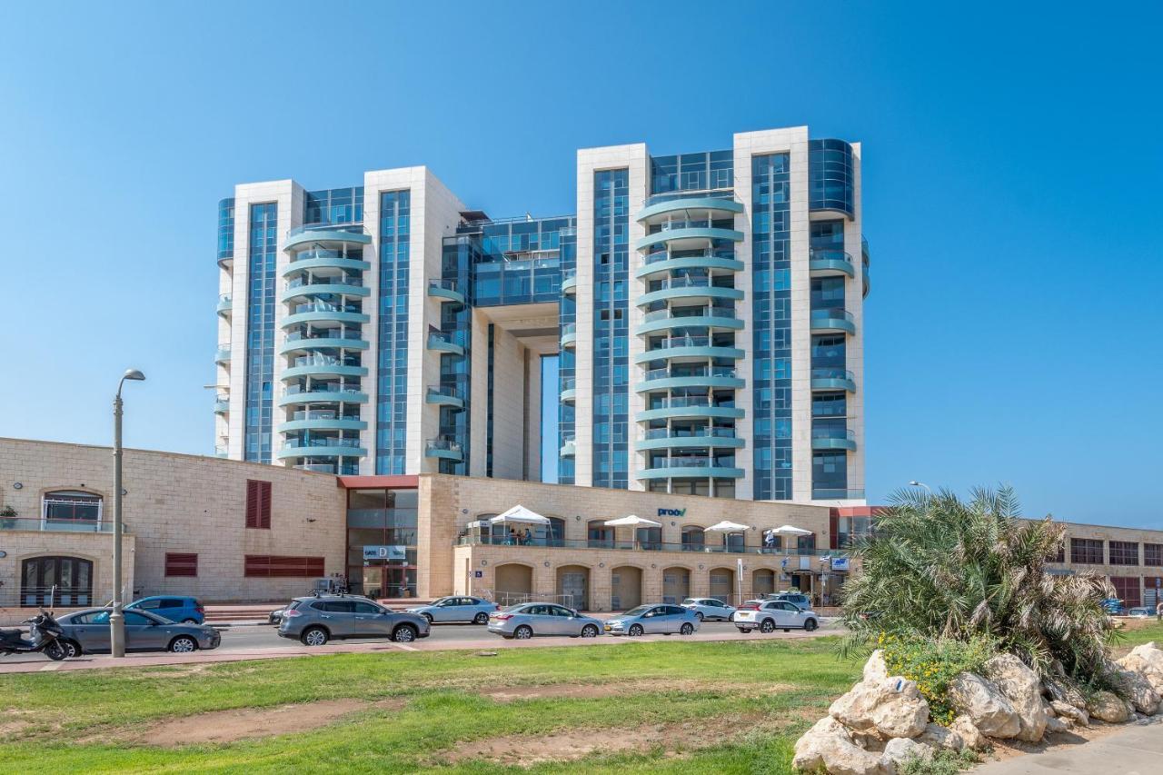 Front Of Beach Next Ritz Hotel - 3 Bedroom& 3 Bathroom Herzliya Экстерьер фото